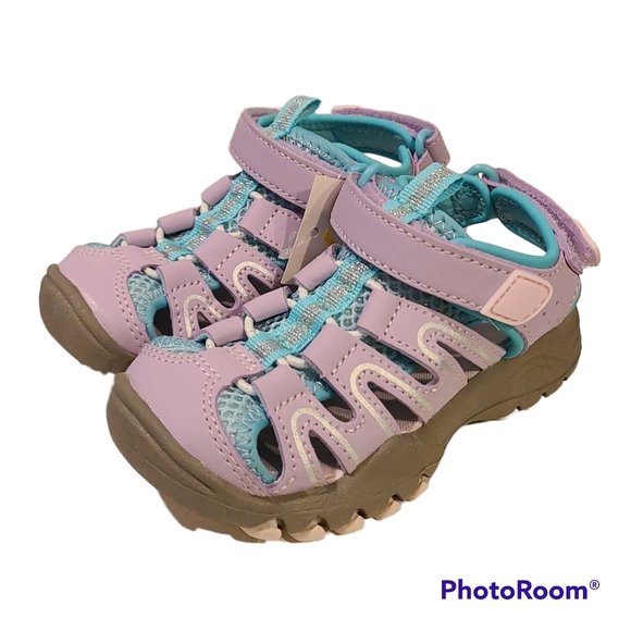 Closed Toe Sandals w/ Hard Rubber Soles - Picture 2 of 4